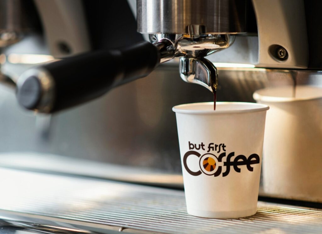 But First Coffee espresso image